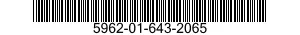 5962-01-643-2065 MICROCIRCUIT,LINEAR 5962016432065 016432065