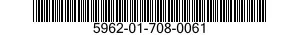 5962-01-708-0061 MICROCIRCUIT,DIGITAL 5962017080061 017080061