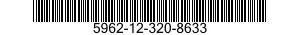 5962-12-320-8633 MICROCIRCUIT,DIGITAL 5962123208633 123208633