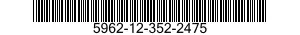 5962-12-352-2475 MICROCIRCUIT,DIGITAL 5962123522475 123522475