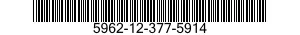 5962-12-377-5914 MICROCIRCUIT,MEMORY 5962123775914 123775914