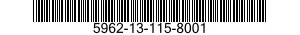 5962-13-115-8001 MICROCIRCUIT ASSEMBLY 5962131158001 131158001