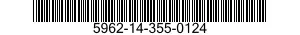 5962-14-355-0124  5962143550124 143550124