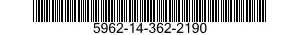 5962-14-362-2190 MICROCIRCUIT,LINEAR 5962143622190 143622190