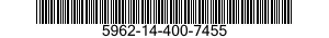 5962-14-400-7455 MICROCIRCUIT,LINEAR 5962144007455 144007455