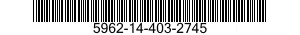 5962-14-403-2745 MICROCIRCUIT,LINEAR 5962144032745 144032745