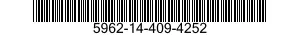 5962-14-409-4252 MICROCIRCUIT,DIGITAL 5962144094252 144094252