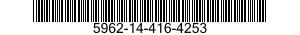 5962-14-416-4253 MICROCIRCUIT,DIGITAL 5962144164253 144164253