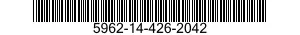 5962-14-426-2042 MICROCIRCUIT,LINEAR 5962144262042 144262042
