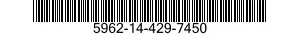 5962-14-429-7450 MICROCIRCUIT,LINEAR 5962144297450 144297450