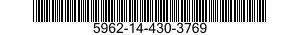 5962-14-430-3769 MICROCIRCUIT,DIGITAL 5962144303769 144303769