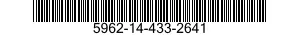 5962-14-433-2641 MICROCIRCUIT,MEMORY 5962144332641 144332641
