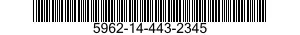 5962-14-443-2345  5962144432345 144432345