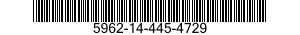 5962-14-445-4729 MICROCIRCUIT,LINEAR 5962144454729 144454729