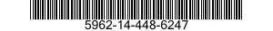 5962-14-448-6247 MICROCIRCUIT,MEMORY 5962144486247 144486247