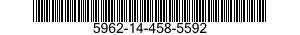 5962-14-458-5592 MICROCIRCUIT,MEMORY 5962144585592 144585592