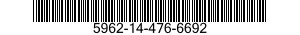 5962-14-476-6692 MICROCIRCUIT,MEMORY 5962144766692 144766692