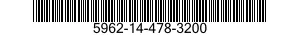 5962-14-478-3200 MICROCIRCUIT,DIGITAL 5962144783200 144783200