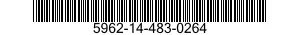 5962-14-483-0264 MICROCIRCUIT,MEMORY 5962144830264 144830264