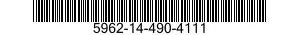 5962-14-490-4111 MICROCIRCUIT,MEMORY 5962144904111 144904111