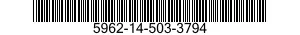 5962-14-503-3794 MICROCIRCUIT,LINEAR 5962145033794 145033794