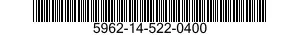 5962-14-522-0400  5962145220400 145220400