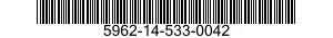 5962-14-533-0042 MICROCIRCUIT,LINEAR 5962145330042 145330042
