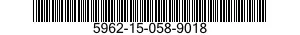 5962-15-058-9018 INTEGRATED CIRCUIT 5962150589018 150589018