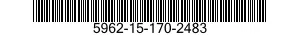 5962-15-170-2483 PROGRAMMED ARRAY 5962151702483 151702483