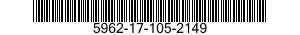 5962-17-105-2149 MICROCIRCUIT,LINEAR 5962171052149 171052149