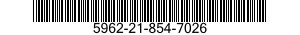 5962-21-854-7026  5962218547026 218547026