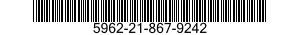 5962-21-867-9242  5962218679242 218679242