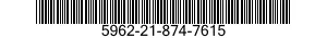 5962-21-874-7615  5962218747615 218747615