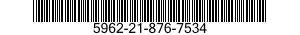 5962-21-876-7534 MICROCIRCUIT,DIGITAL 5962218767534 218767534