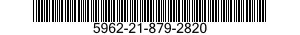 5962-21-879-2820 MICROCIRCUIT,MEMORY 5962218792820 218792820