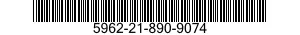 5962-21-890-9074 MICROCIRCUIT,MEMORY 5962218909074 218909074