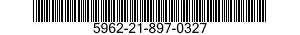 5962-21-897-0327 MICROCIRCUIT,MEMORY 5962218970327 218970327