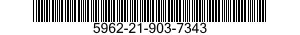 5962-21-903-7343 MICROCIRCUIT,MEMORY 5962219037343 219037343