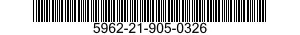 5962-21-905-0326 MICROCIRCUIT,LINEAR 5962219050326 219050326