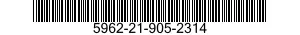 5962-21-905-2314  5962219052314 219052314