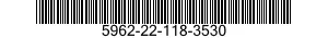 5962-22-118-3530 MICROCIRCUIT,LINEAR 5962221183530 221183530