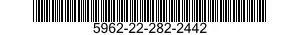 5962-22-282-2442 MICROCIRCUIT,DIGITAL 5962222822442 222822442