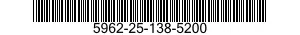 5962-25-138-5200  5962251385200 251385200