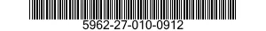 5962-27-010-0912 MICROCIRCUIT,LINEAR 5962270100912 270100912