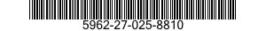 5962-27-025-8810 MICROCIRCUIT,LINEAR 5962270258810 270258810