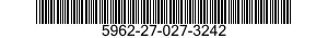 5962-27-027-3242 MICROCIRCUIT,MEMORY 5962270273242 270273242