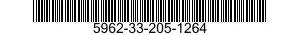5962-33-205-1264 MICROCIRCUIT,MEMORY 5962332051264 332051264