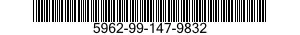 5962-99-147-9832 MICROCIRCUIT,MEMORY 5962991479832 991479832