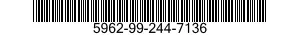 5962-99-244-7136 MICROCIRCUIT,MEMORY 5962992447136 992447136