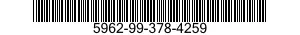 5962-99-378-4259 MICROCIRCUIT,LINEAR 5962993784259 993784259